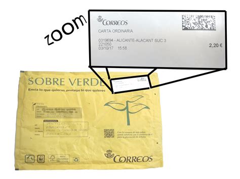 carta ordinaria correos|Carta Ordinaria